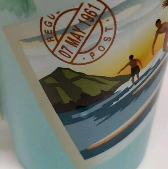 Las Vegas 1961 Souvenir Mug- Mandalay Bay w/Palm Tree Handle Vacation Decor - Picture 7 of 8